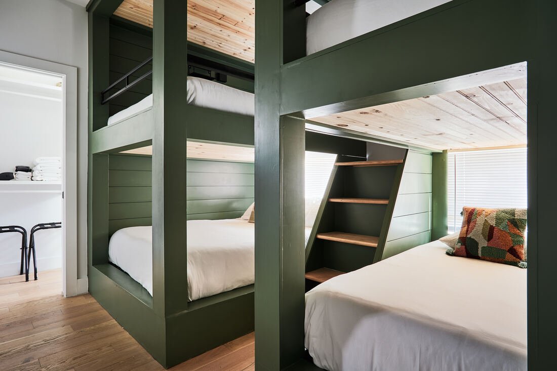 Nashville guest room before bunk bed installation