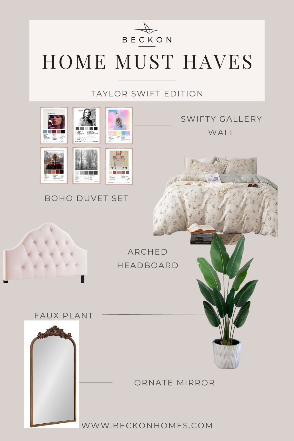 Taylor Swift-inspired home essentials collection