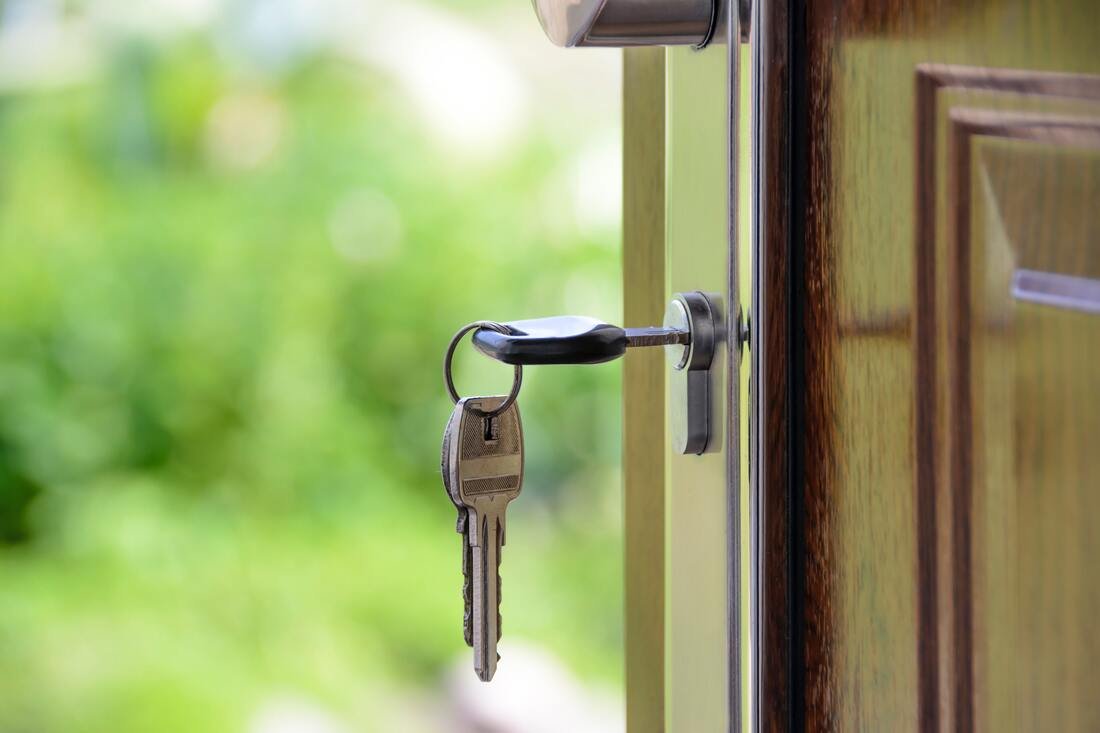 Airbnb property exterior showing a safe and welcoming vacation rental