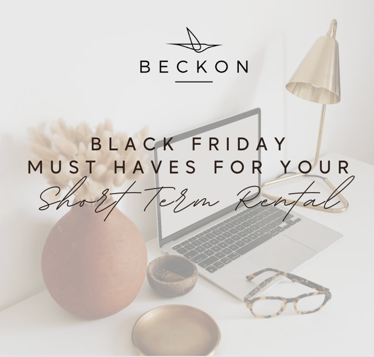 Black Friday must-haves for Airbnb property managers