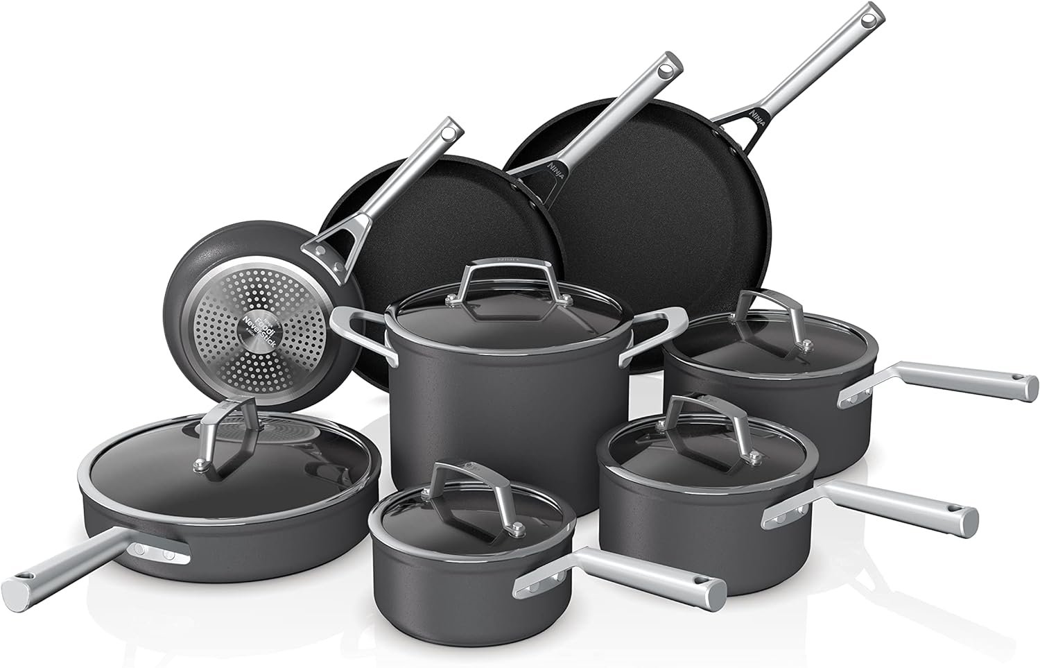 Foodi NeverStick pots and pans set