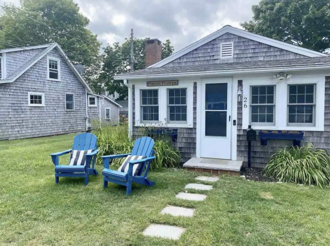 Piping Plover Cottage exterior, West Yarmouth, Cape Cod