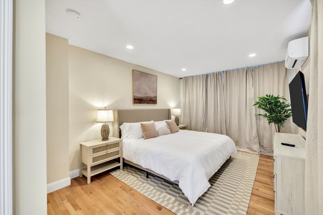 Primary suite in the Falmouth Cape Cod vacation rental