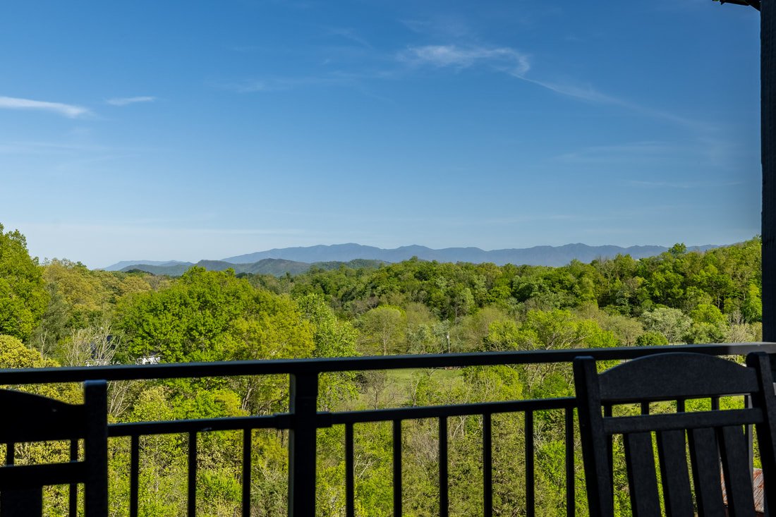 Mountain view from Smith Creek Reserve cabin