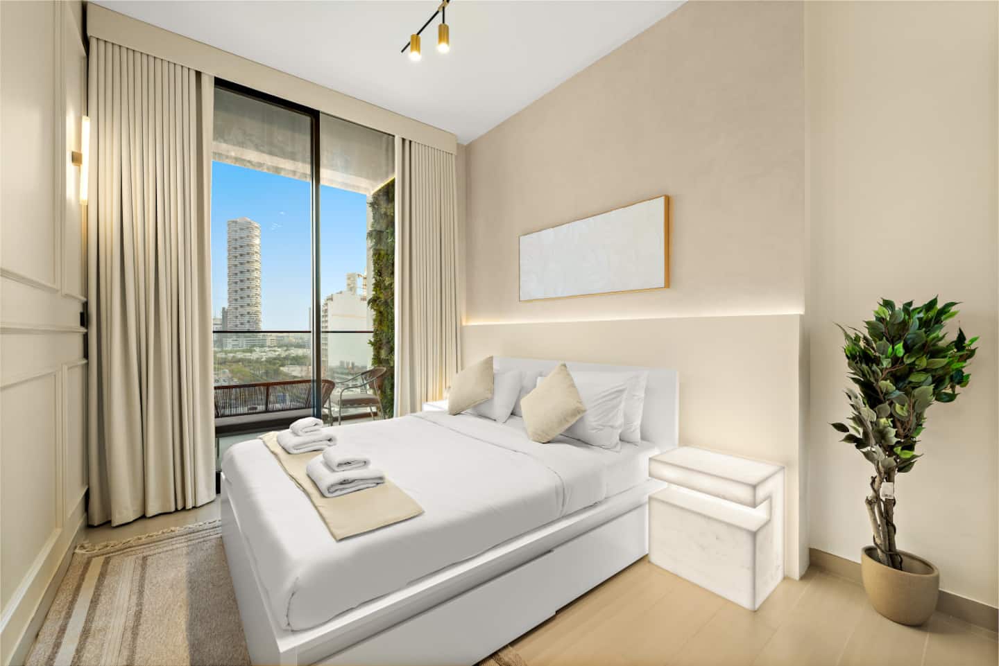 Bright and Cozy 1BR with Balcony, JVC