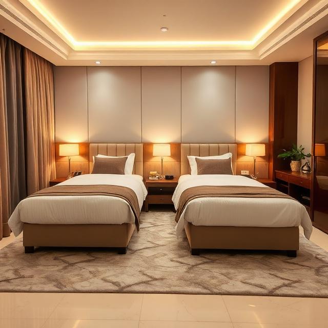 Premium furnished bedroom