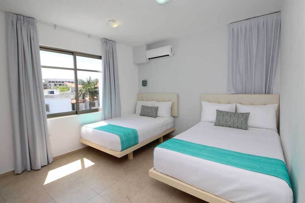 Diseño de interiores de Select Di para Casa 40 Hotel Playa del Carmen
