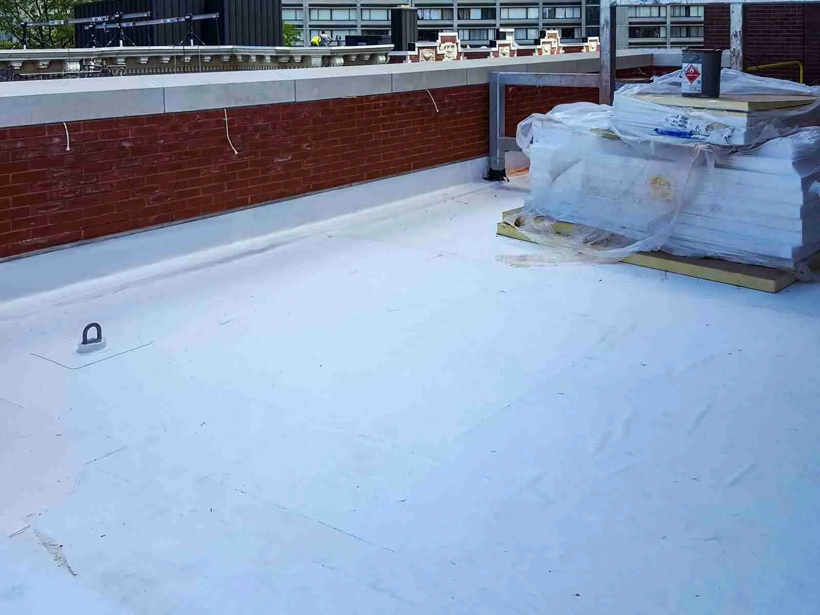 Waze Development installing TPO Roof Cambridge