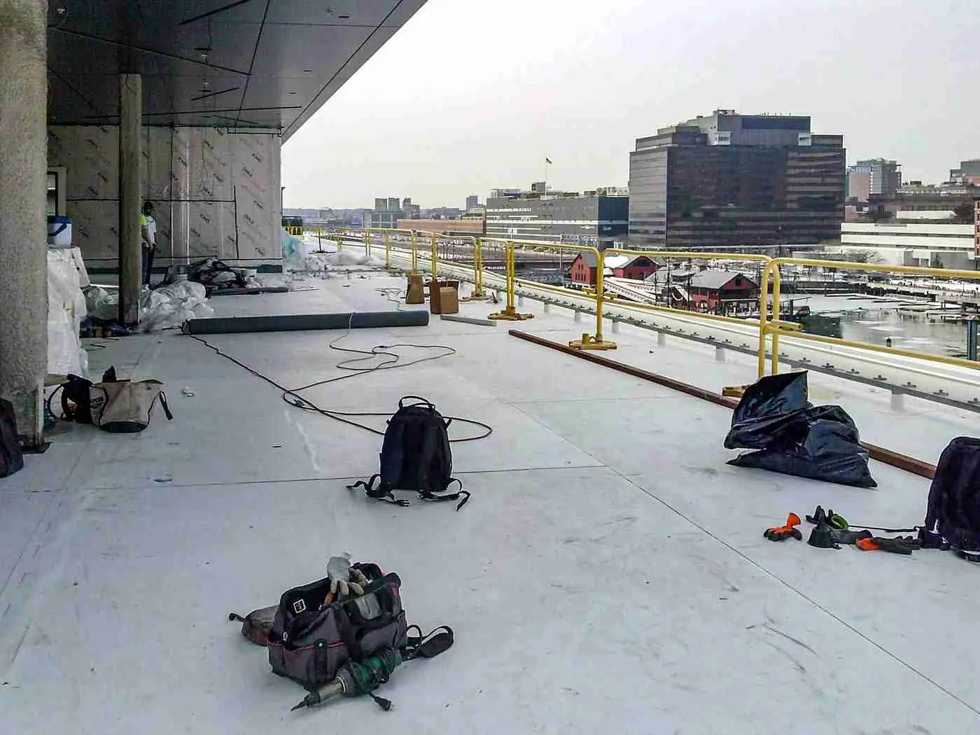 TPO Roof in progress Cambridge