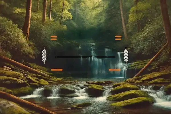 Waterfall in the Smoky Mountains