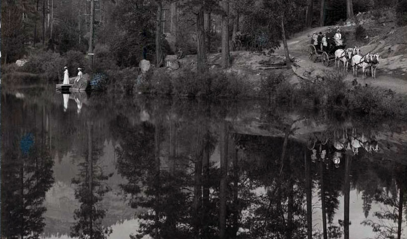 View of Stella Lake around 1900