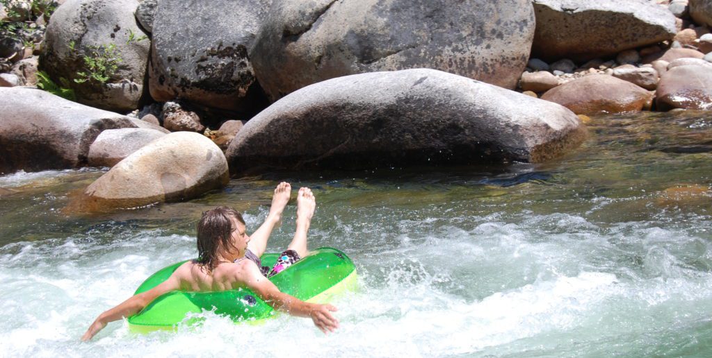 Tubing in Wawona, Yosemite National Park