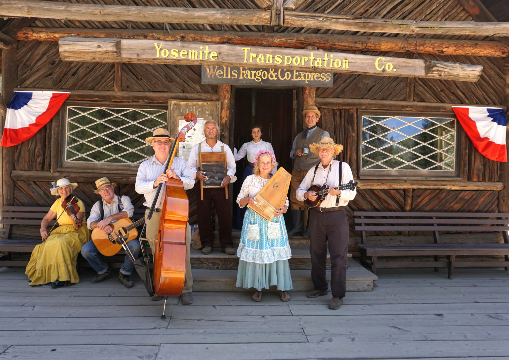 Wawona Pioneer History Center in Yosemite National Park