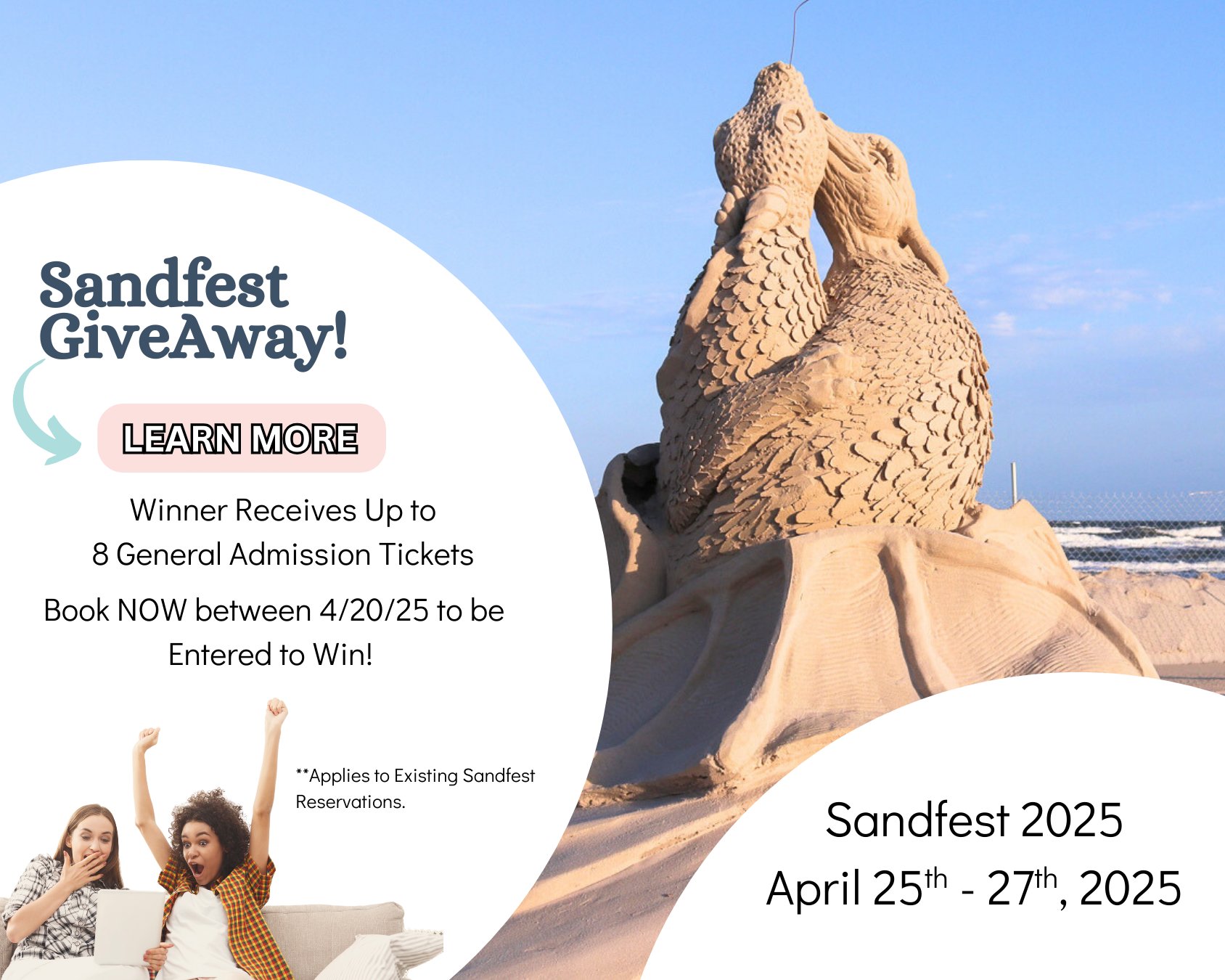 Sandfest, Here We Come