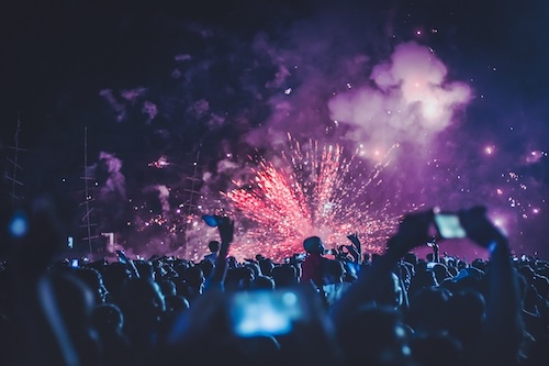 Fourth of July block party celebration