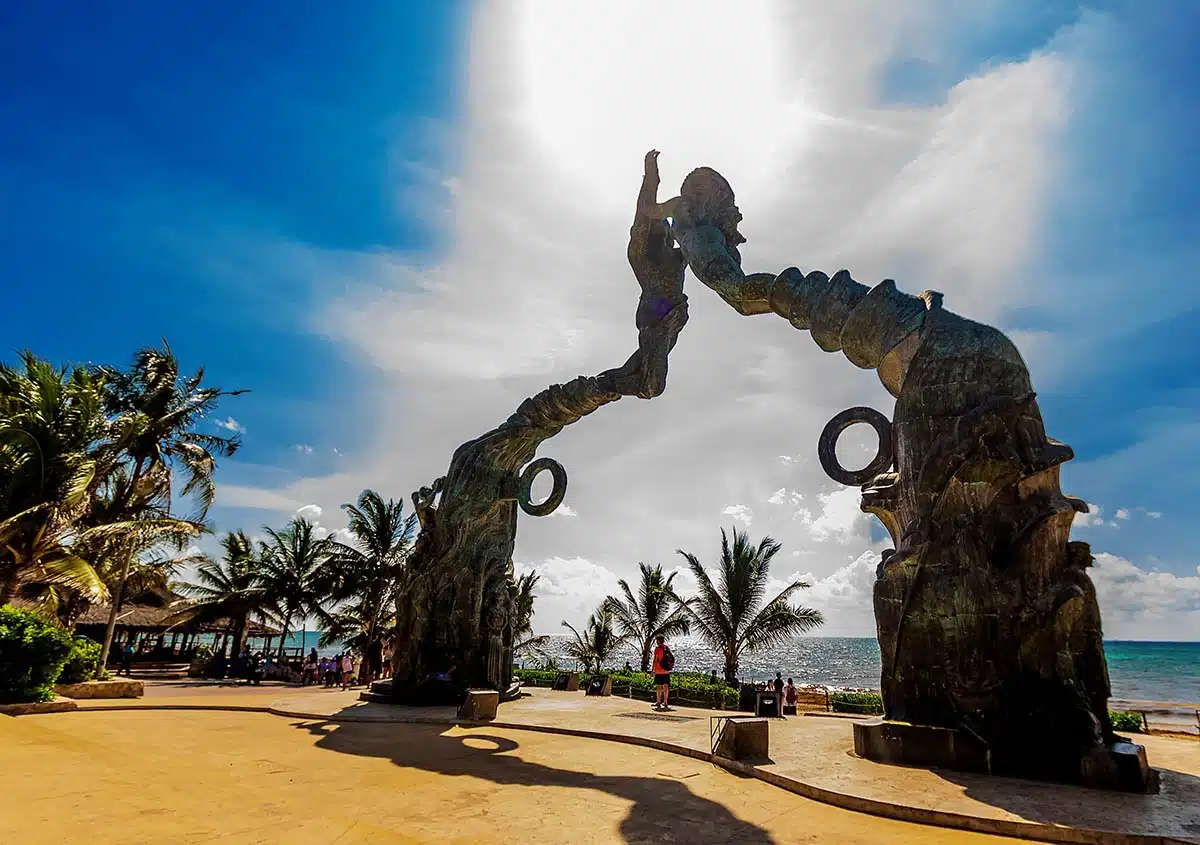 mejores playas de playa del carmen: parque fundadores