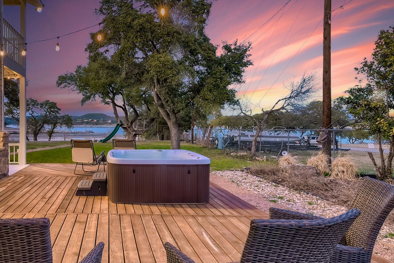 Enjoy the patio at Austin Hudson House and Studio