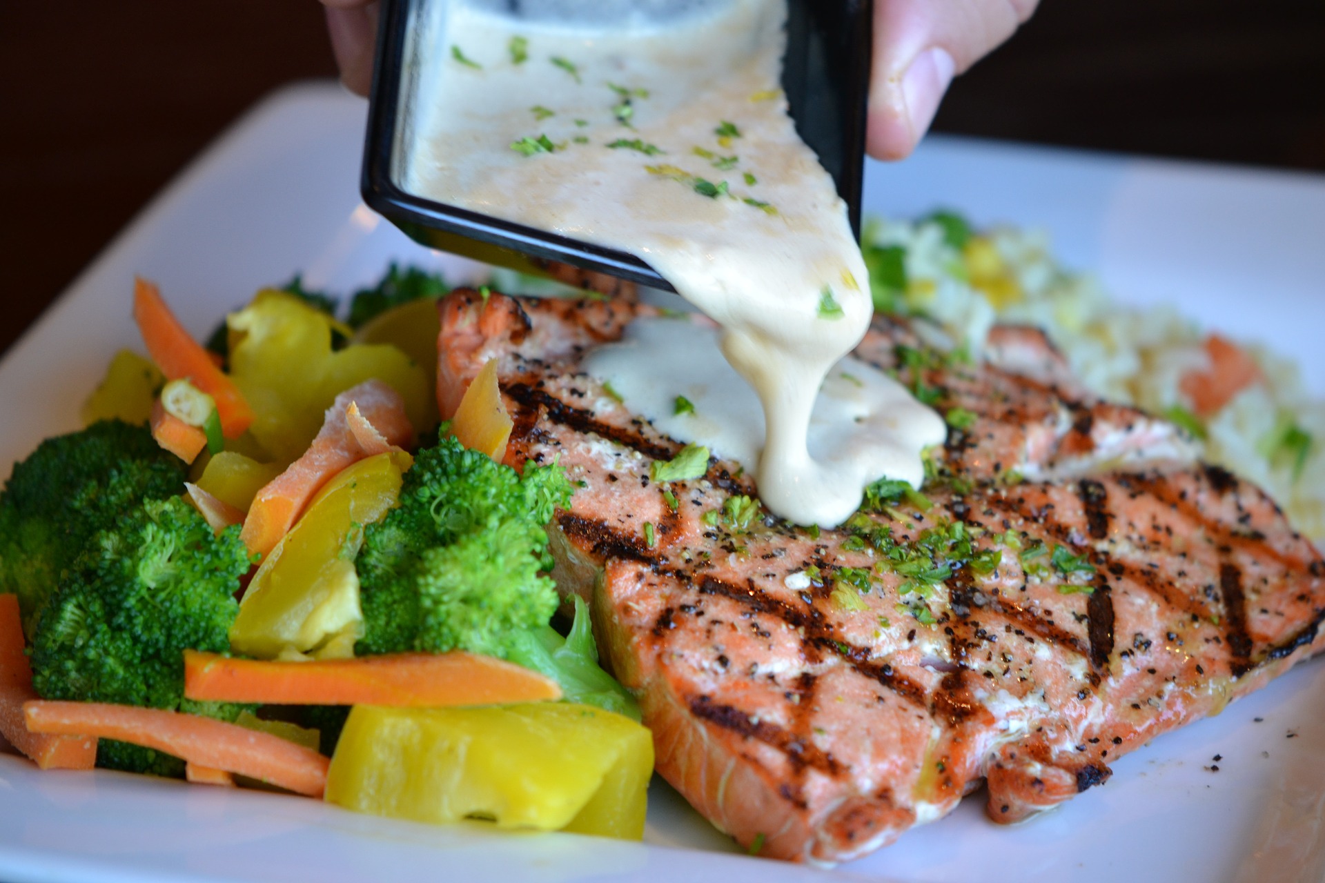 Salmon at Epicure Texas