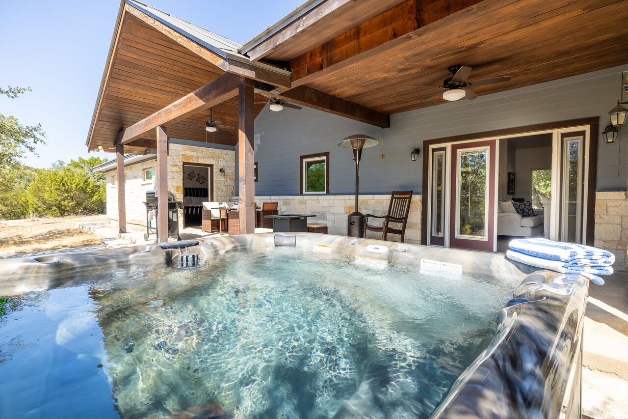 The pool at Austin Tranquility
