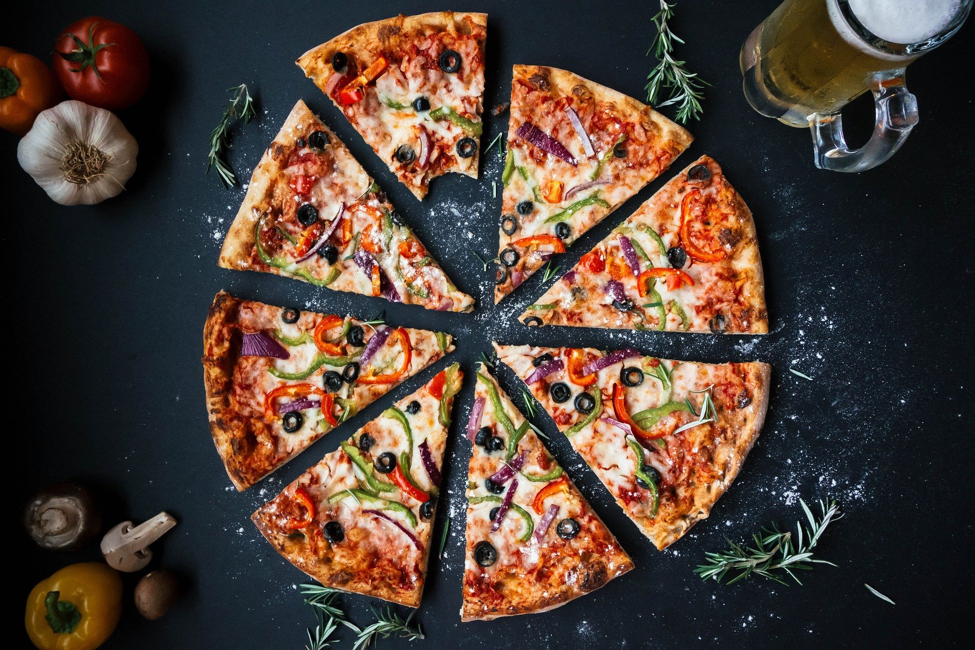Enjoy delicious food at the Pizza Cave