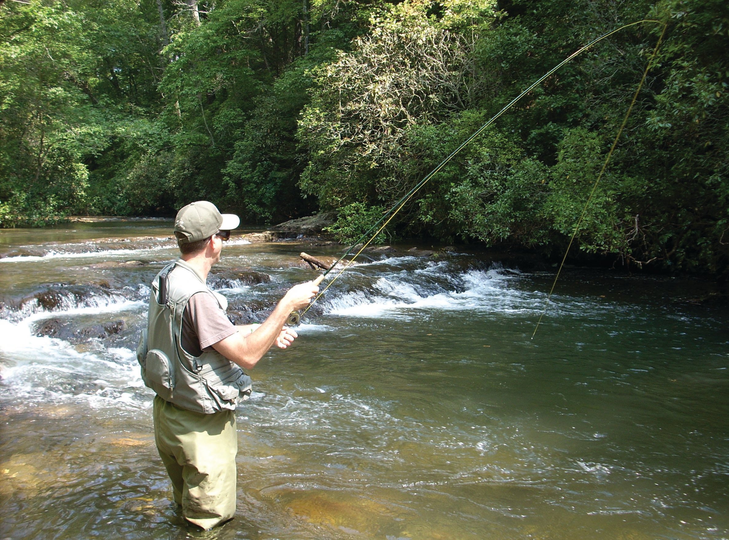 Chattahoochee River headwaters near Helen, GA