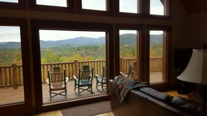 Mountain Majesty view from inside-Large