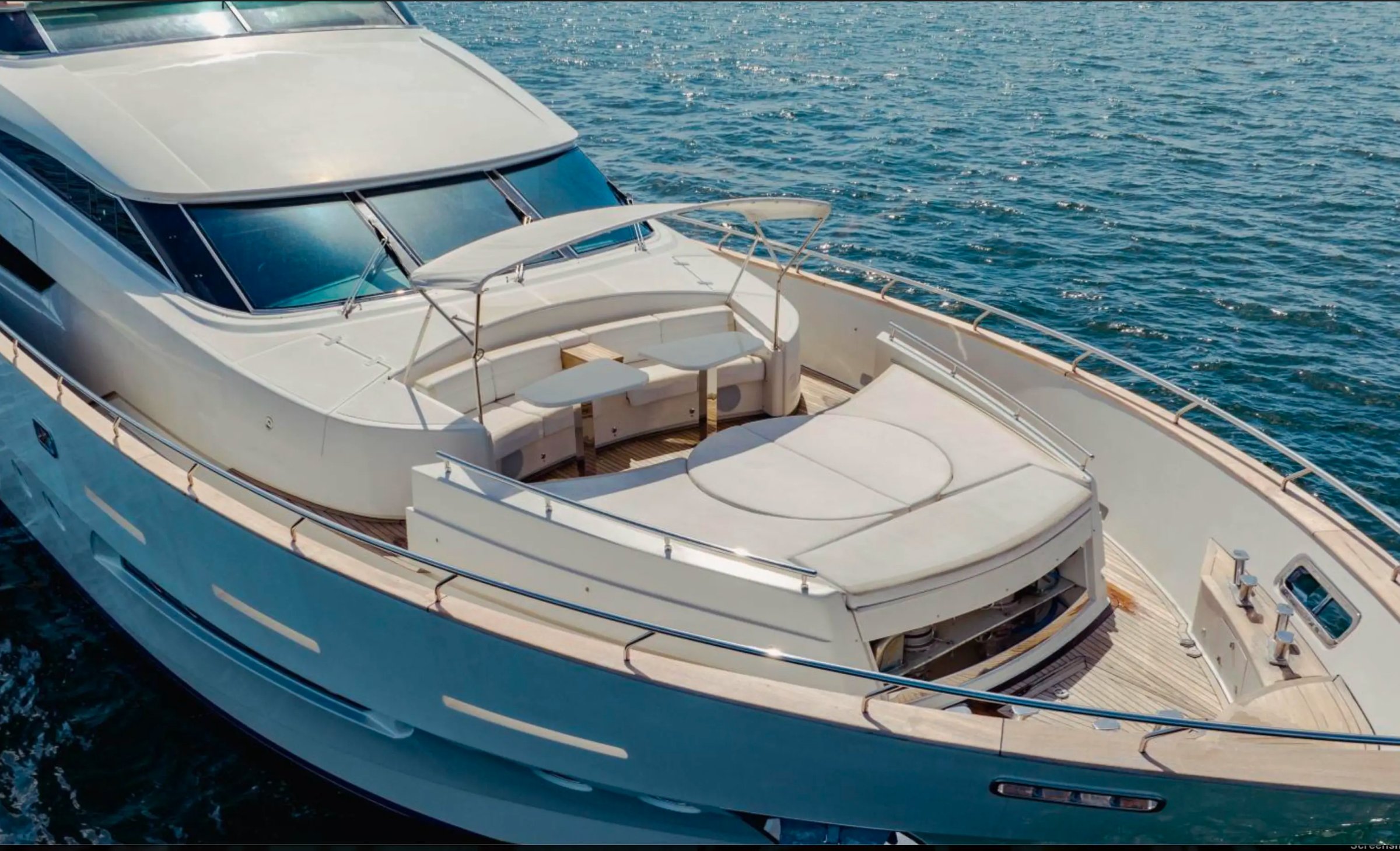 Private yacht day on Biscayne Bay
