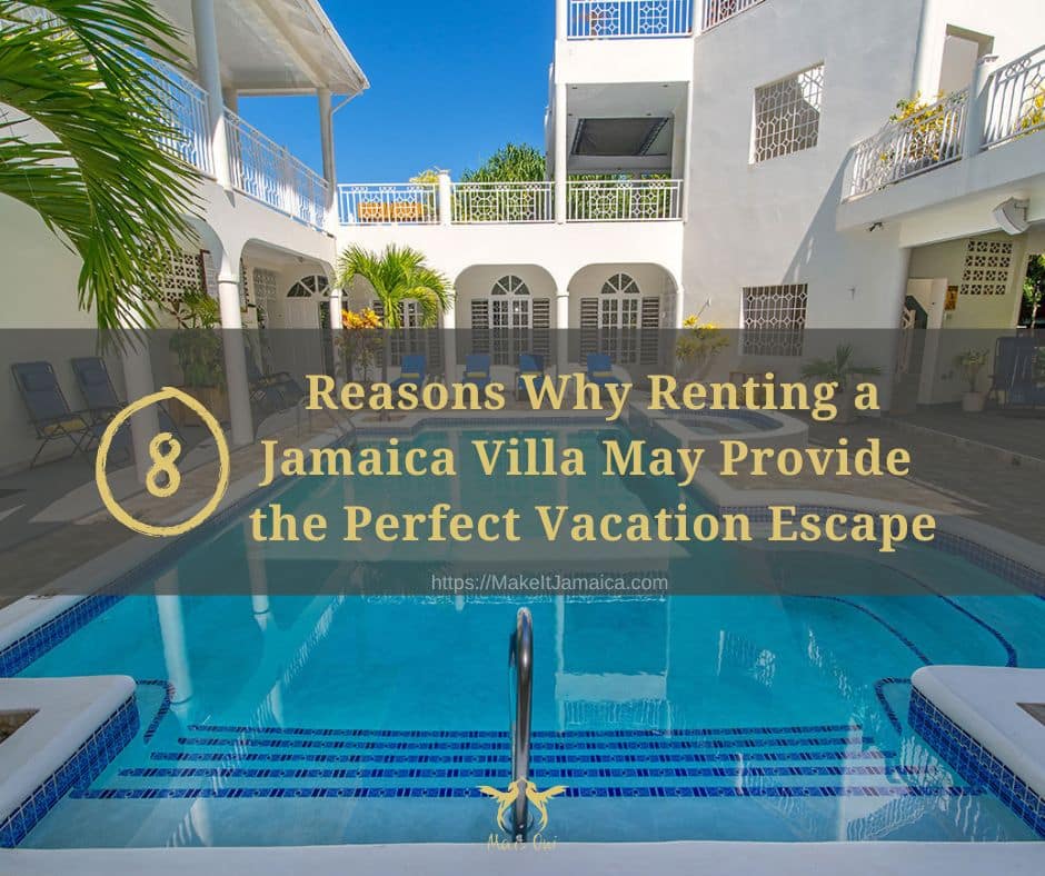 Private pool for when you are renting a Jamaica villa