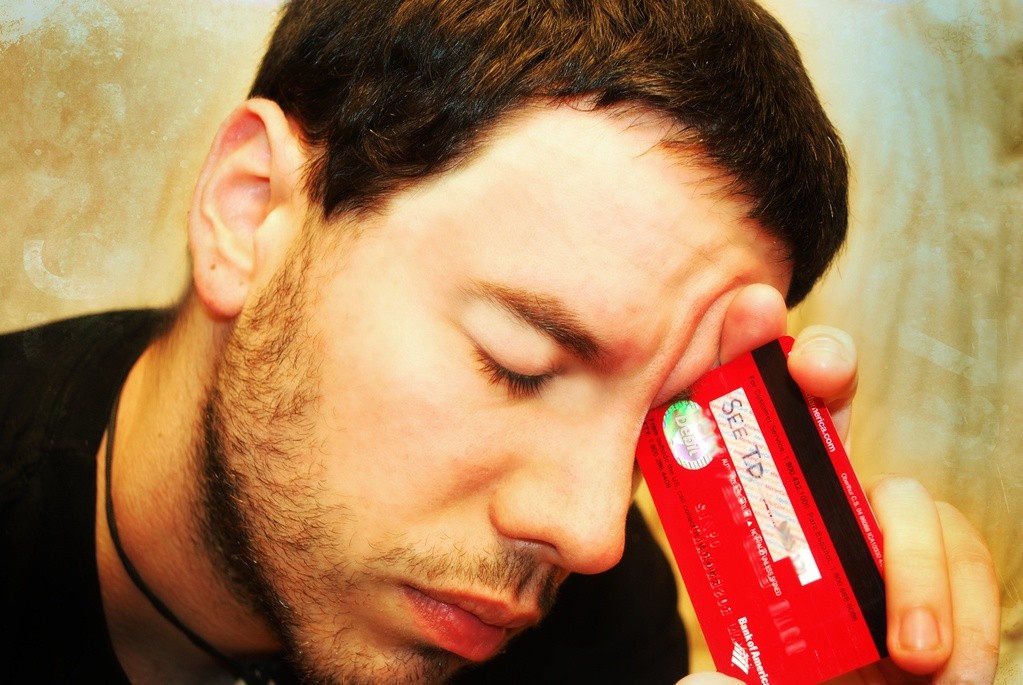 My credit card was declined. Photo credit: B. Rosen