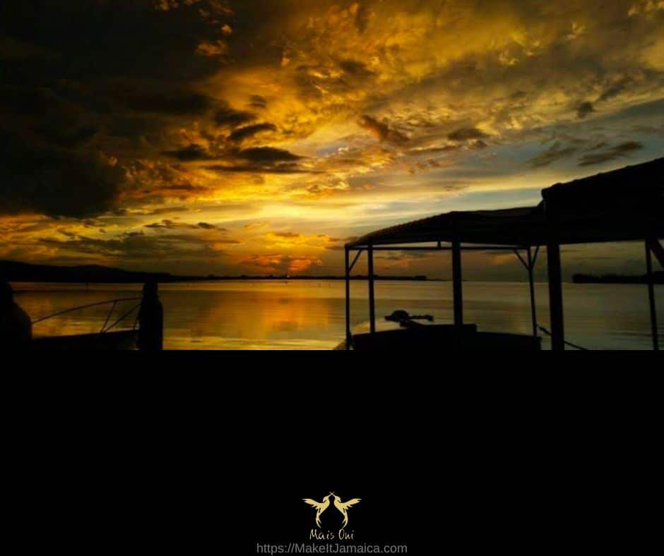 Sunset on the Luminous Lagoon Jamaica