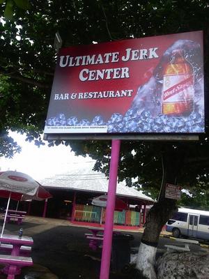 Ultimate Jerk Center restaurant in Discovery Bay Jamaica