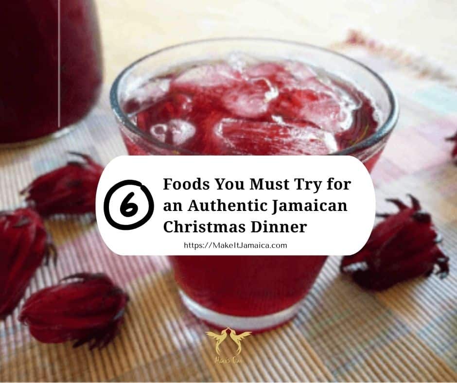 sorrell drink at Christmas in Jamaica