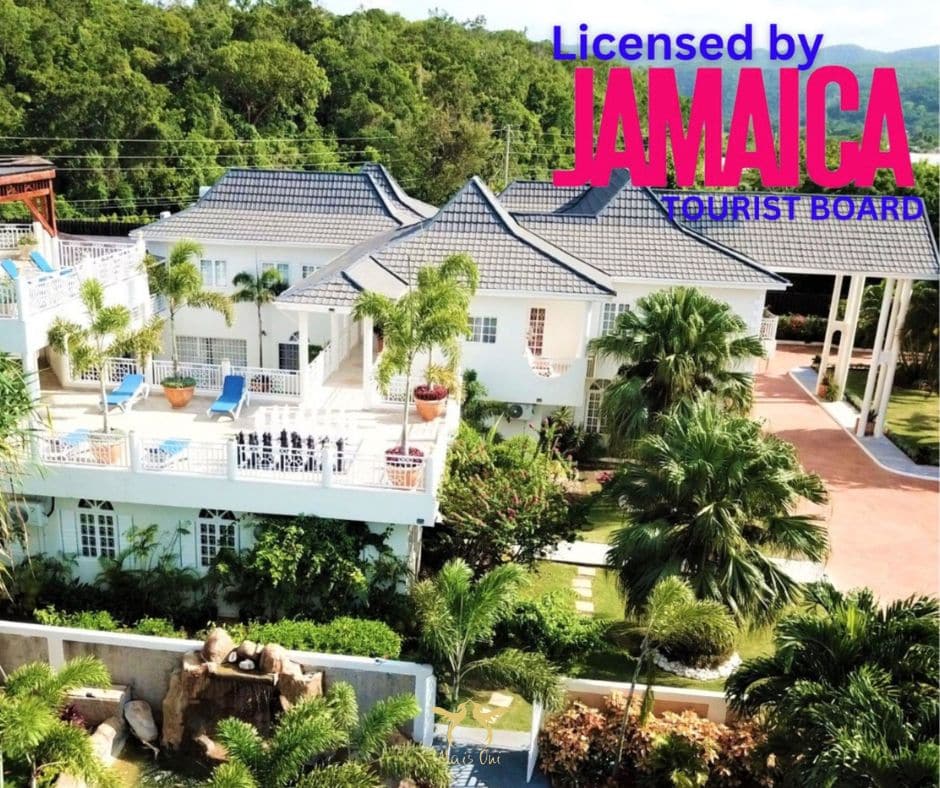 Mais Oui Villa in Discovery Bay Jamaica, perfect location for a graduation trip to Jamaica with the whole family