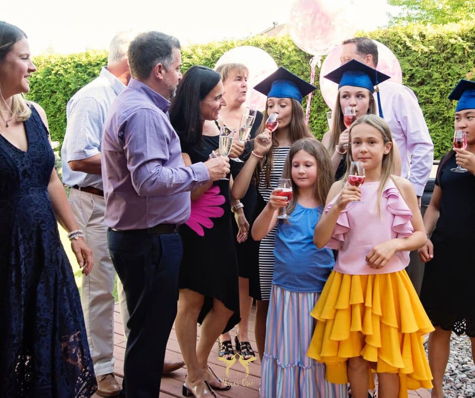 Family celebrating graduation - Jamaica is the perfect place for a graduation trip