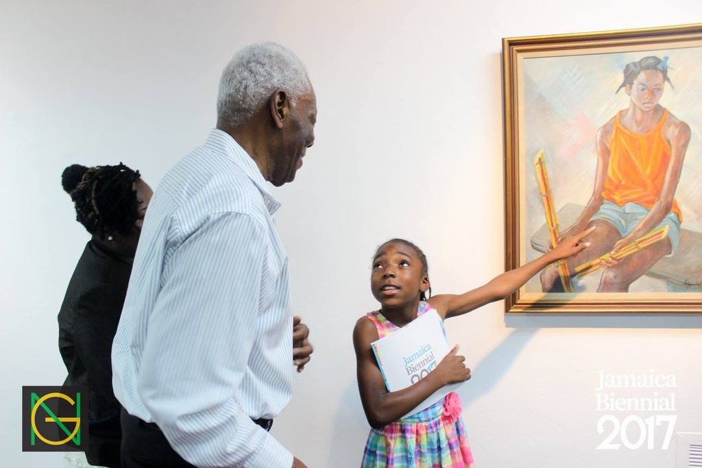 Jamaica Biennial art exhibition in Kingston about a 2-2.5 hour drive from Mais Oui Villa in Discovery Bay