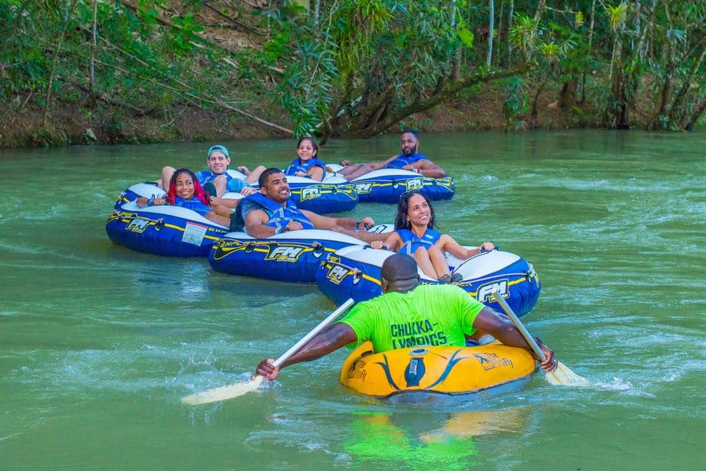 Chukka Cove Jamaica river tubing