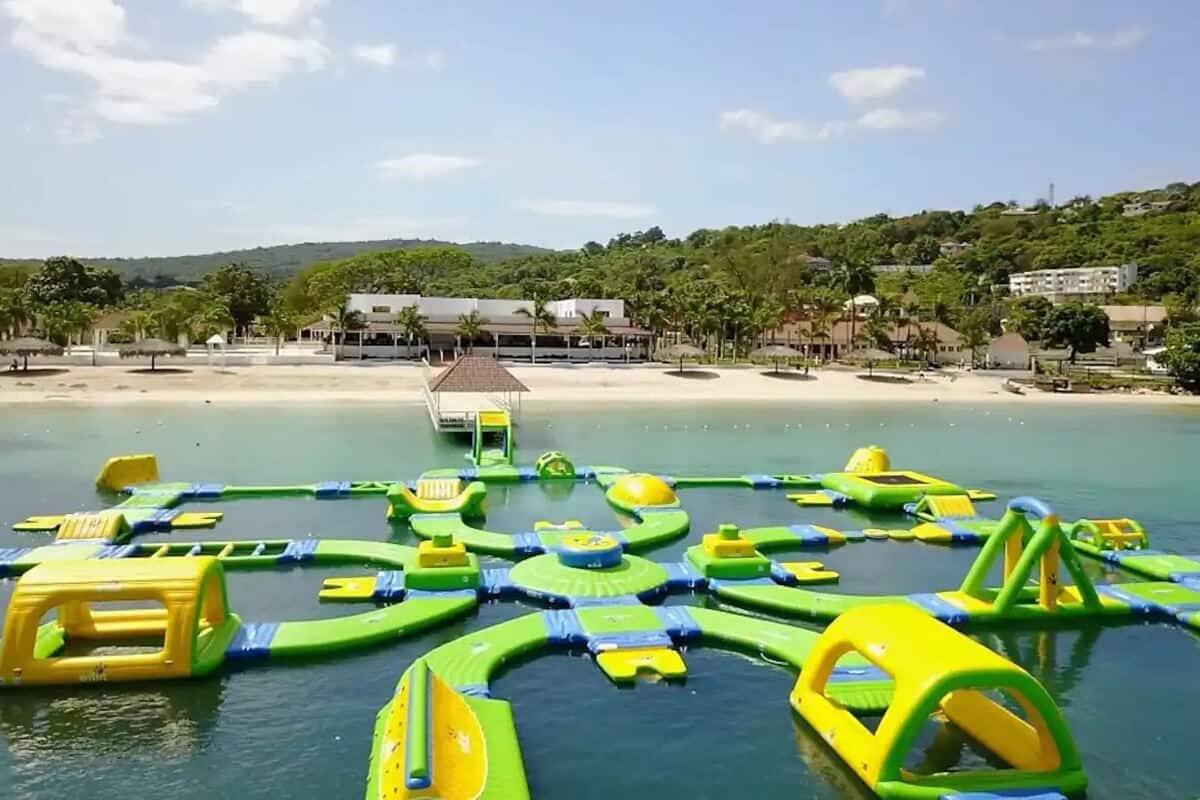 Puerto Seco Beach club - free membership with Discovery Bay Jamaica villa rental Mais Oui Villa available when you are renting a Jamaica villa