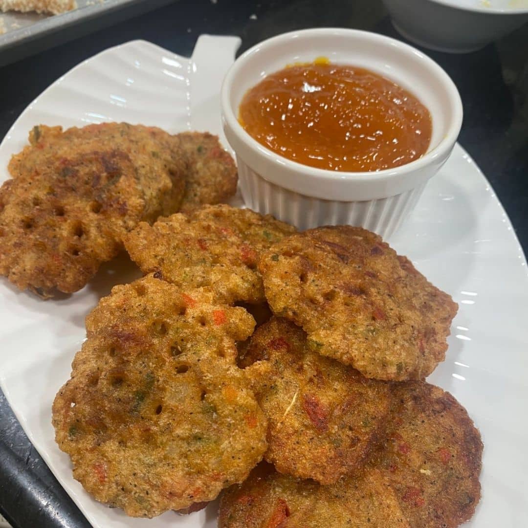 Stamp and go saltfish fritters popular snack at Mais Oui Villa in Jamaica