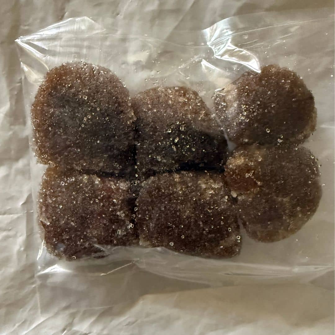 Tamarind balls - made from tamarind and sugar