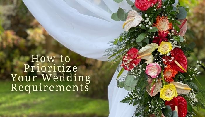 garden wedding in Jamaica at Mais Oui Villa in Jamaica