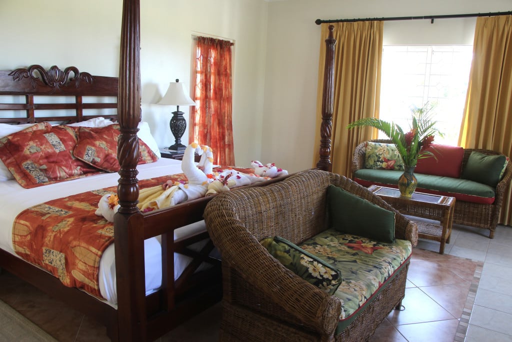 Fabulous Jamaica villa bedroom