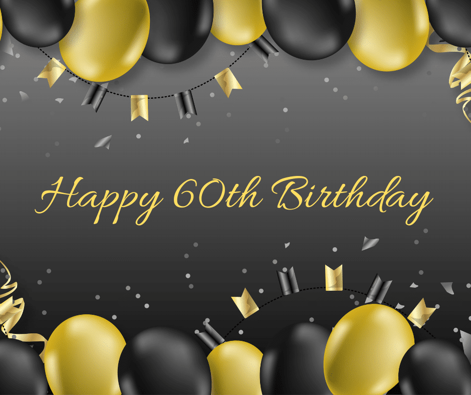 banner for 60th birthday - a special birthday in Jamaica
