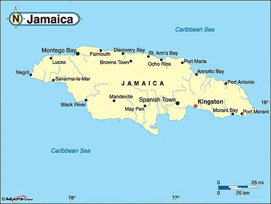 See Discovery Bay Jamaica on the map.