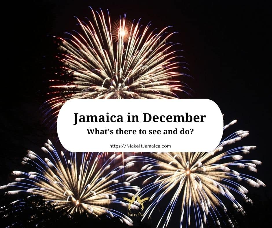 fireworks in Jamaica in December