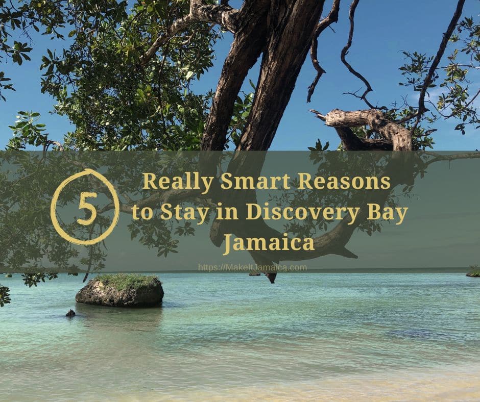 Beach near Mais Oui Villa in Discovery Bay one of the top reasons to stay in Discovery Bay Jamaica