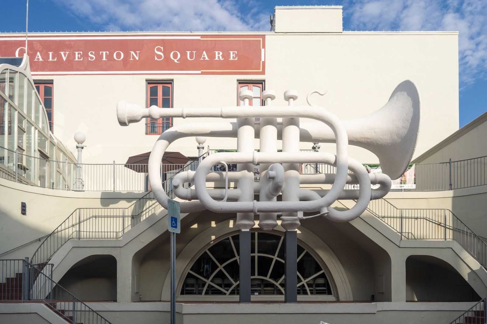 The Strand Historic District in Galveston TX