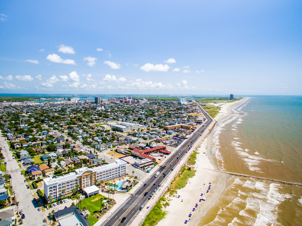 October in Galveston