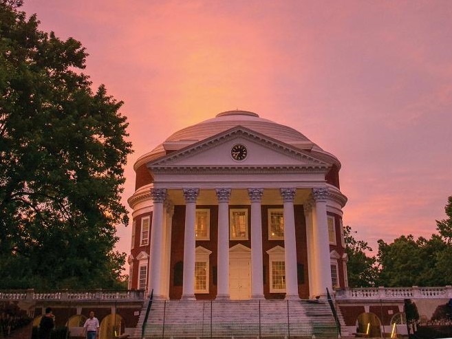 A building on the University of Virginia's campus