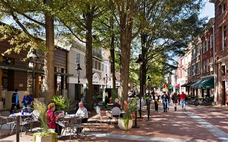 Downtown Charlottesville, VA