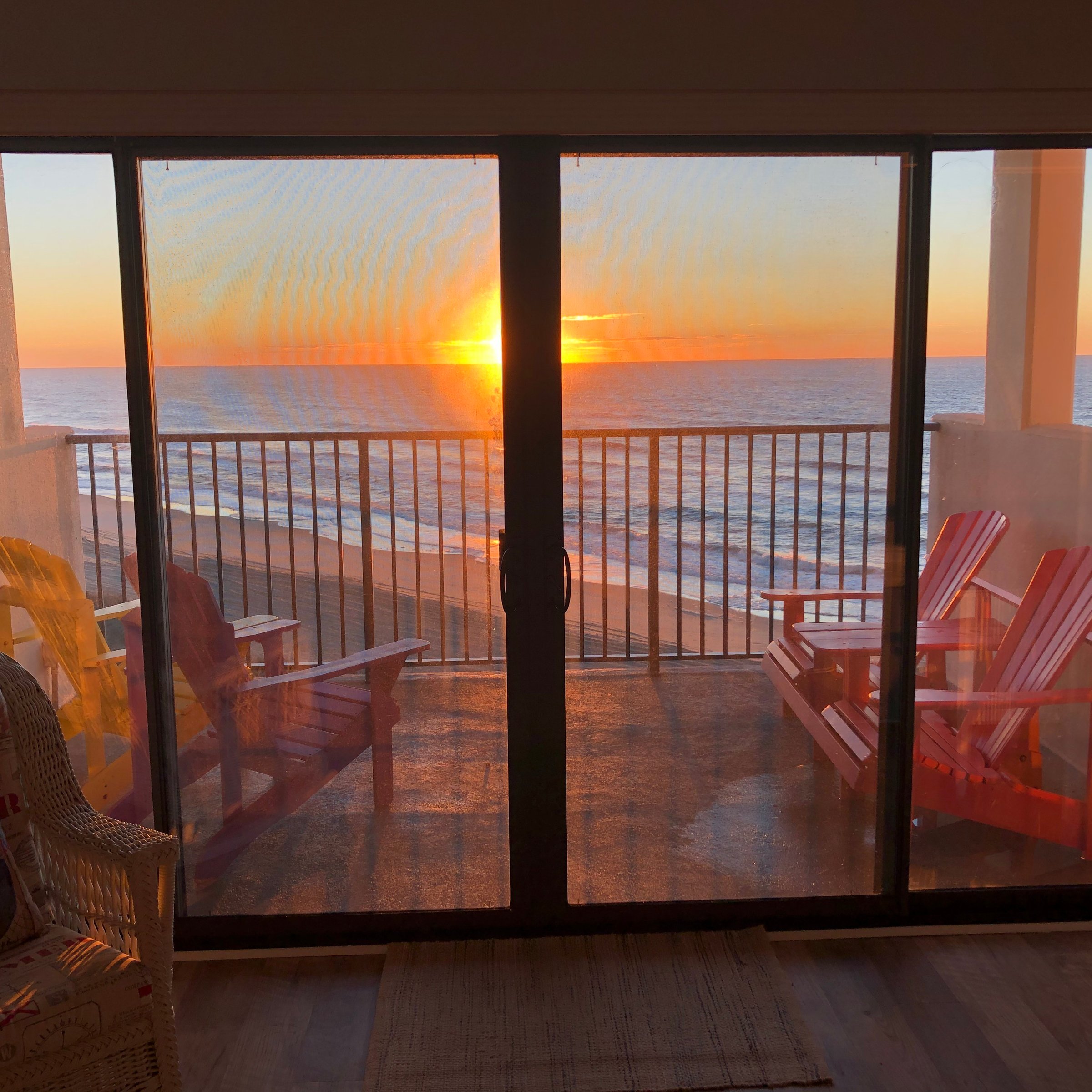 Sunrise In Emerald Isle - Overlooking the Atlantic Ocean.
